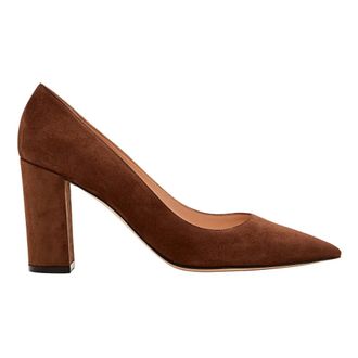 Gianvito Rossi Dames, Schoenen, Bruin, Maat: 39 1/2 EU Leer