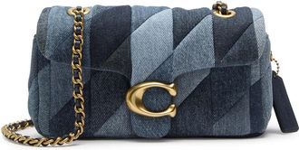Coach Quilted Tabby 20 Patchwork Denim Shoulder bag - One Size