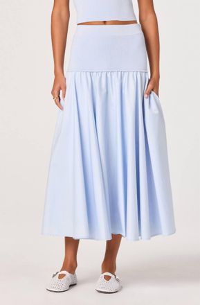Astr Womens Thesan Skirt In Blue