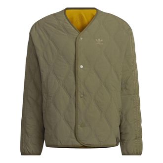 adidas Originals TOC Reversible Padded Jacket (Gender Neutral) Olive Green IZ1534