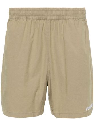Represent Shorts sportivi con ricamo - Verde