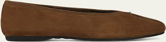 Vince Ori Suede Ballet Flats