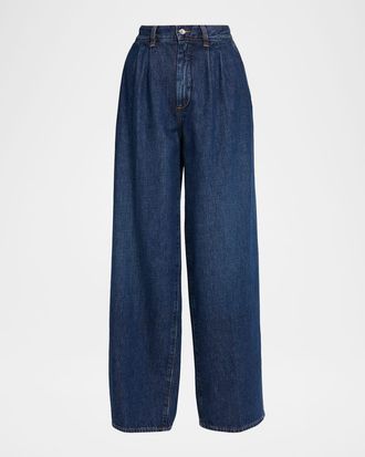 Frame Denim The Pleated Trouser Jeans