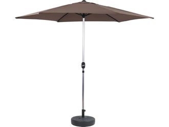 Habitat et Jardin Habitat Et Jardin - Parasol De Jard&iacute;n Aluminio sol - Topo - &Oslash;3m Con Base