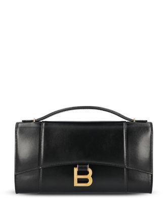 Balenciaga Black Logo Clutch