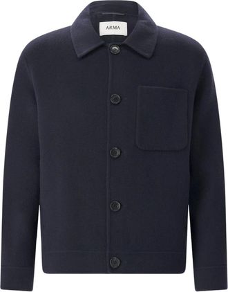 Arma Hombre, Camisas, Azul, Talla: XL