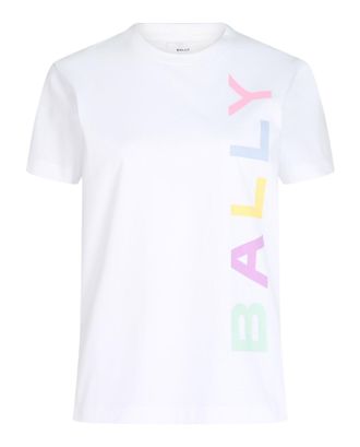 Bally Logo Print Crew Neck T-Shirt