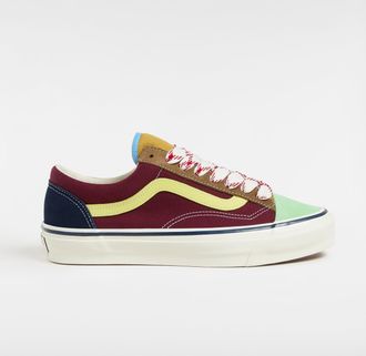 Vans Unisex Premium Old Skool 36 Sneakers - Multicolour Leather - Size UK 9.5