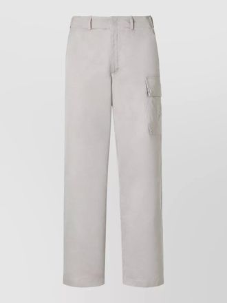 Fendi cotton gabardine cargo trousers