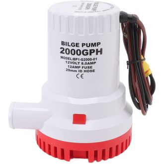 OEM Bomba De Achique Silenciosa Para Embarcaciones, Sumergible, Micro Sistema De Drenaje De Aguas Residuales Marinas Para Estanques Y Piscinas, 2000 Gph, 