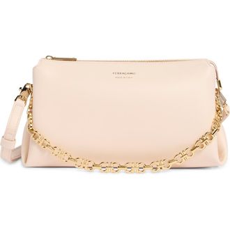 Ferragamo Mini New Line Shoulder Bag in Ballet at Nordstrom