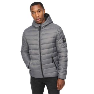 Crosshatch Heren Gattering MVE V2 Jas (Grijs)