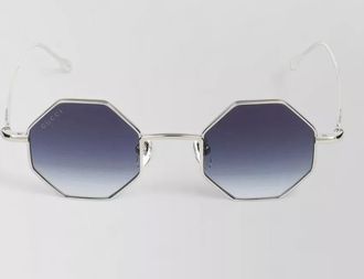 Gucci sunglasses gg1814s 003 octagonal metal frame