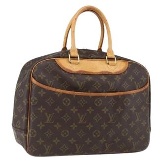 Louis Vuitton Pre-owned Handbags, female, Brown, Size: ONE SIZE Pre-owned Canvas Handbag
