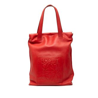 Loewe Pre-owned Loewe Leather Anagram Shopper Tote Ladies Q143XJGGMFIYYTJ7