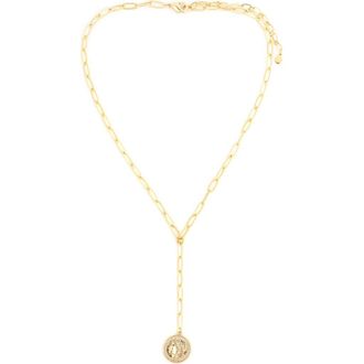 Panacea Coin Y-Necklace in Gold at Nordstrom Rack