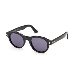 Tom Ford Nils Zonnebril - Heren - Accessoires - Zwart - Maat: 49 MM