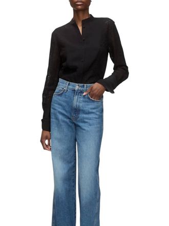 Veronica Beard Naya Top In Black