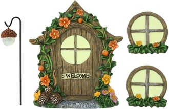 OEM Pi&ntilde;a De Resina, Decoraci&oacute;n Para Ventanas Y Puertas, &Aacute;rbol