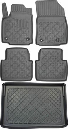 OEM Juego De Alfombrillas Para Coche Y Maletero Para Citro&euml;n C3 Aircross Crossover A Partir De Noviembre De 2017