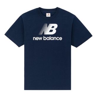 New Balance MADE in USA Heritage Short Sleeve T-Shirt Asia Sizing Natural Indigo MT21545-NGO