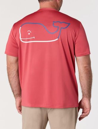 Vineyard Vines Big & Tall Burgee Whale T-Shirt in Mariner at Nordstrom, Size Xxx-Large