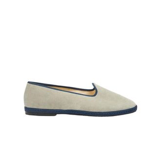 Scarosso William IV Velvet Friulane Slippers - Heren - Loafers - Blauw - 46 EU - Katoen - Schoenen