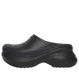 Balenciaga (WMNS) Balenciaga Crocs Mule in Black 720762W1S8E1000