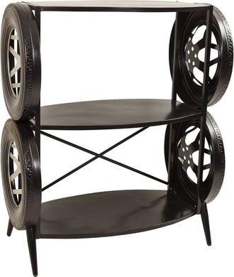 Wanderlust Deco Wanderlust Deco - Estanter&iacute;a De Metal Negra 97x51x117,5