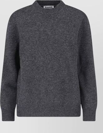 Jil Sander wool crewneck sweatshirt