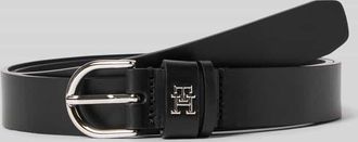 Tommy Hilfiger Gürtel aus echtem Rindsleder in Black, Größe 100