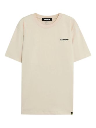 Barrow logo-print T-shirt - Neutrals
