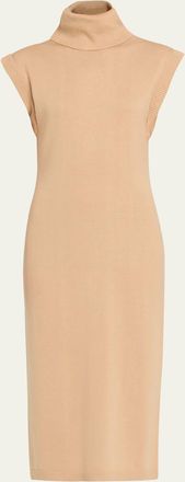 SIMKHAI Cashmere-Cotton Sleeveless Sweater Dress