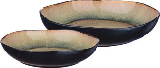 Bj&ouml;rn Borg Cestas de frutas &Oslash;27,5cm y &Oslash;32,5cm - 2 Piezas - Marr&oacute;n salvaje