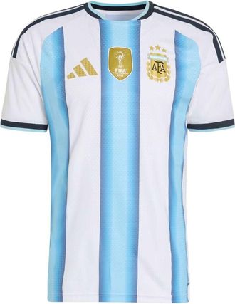 adidas Argentina 26 Home Authentic Jersey Asia Sizing White Icey Blue Light Blue JM5897