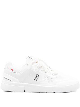 On Running The Roger Spin lace-up mesh sneakers - White