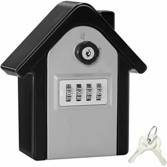 Gabrielle Caja De Seguridad Para Llaves De Pared Con C&oacute;digo Digital Y Llaves De Emergencia, Tama&ntilde;o Xl, Para Exteriores, Ideal Para Casa, Oficina, F&aacute;brica Y Gara