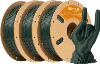 OEM Filamento De Fibra De Carbono Para Impresoras 3d, 1,75 Mm De Di&aacute;metro, Alta Resistencia, Verde Oliva - 3 Kg
