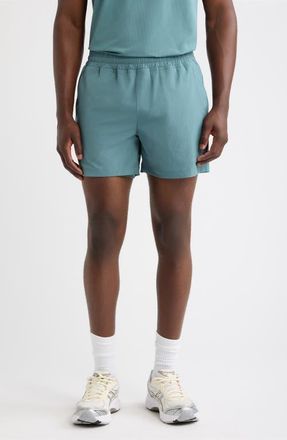 Zella Circuit Lined Training Shorts in Teal Titanic at Nordstrom, Size Xx-Large