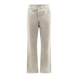 Represent Straight Trousers, male, Beige, Size: XL Straight Trousers