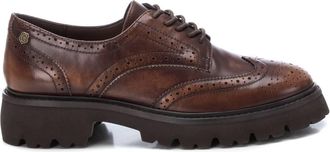 Xti Carmela Leather Collection Womens Penny Oxfords by Xti