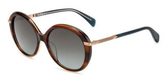 Rag & Bone RNB1075/S EX4/9O Womens Sunglasses Brown Size 56
