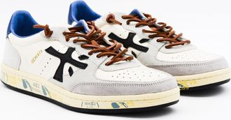 Premiata Multicolor Leather Sneakers