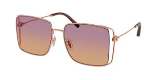 Coach Sunset Peach Gradient Square Ladies Sunglasses HC7174D 933178 59