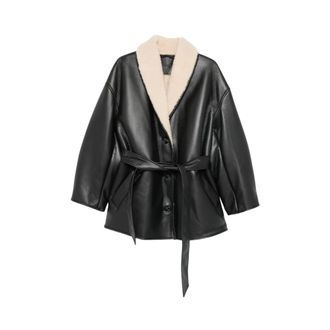 Stand Studio Stand Studio - Kathi Jacket - Dames - Jassen - Zwart - Maat: S Zijde