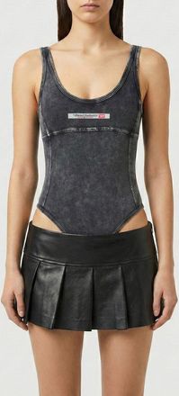 Diesel Costume intero phoebe-dnm in cotone con logo Diesel
