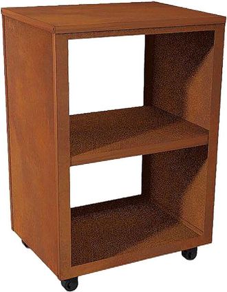 Purline Mesa Auxiliar Para Barbacoa En Acero Corten