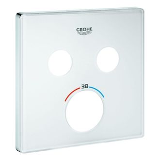 GROHE Escudo Grohe 49040 Para Smartcontrol Up-thm Cuadrado Con 2 Asv Blanco Luna