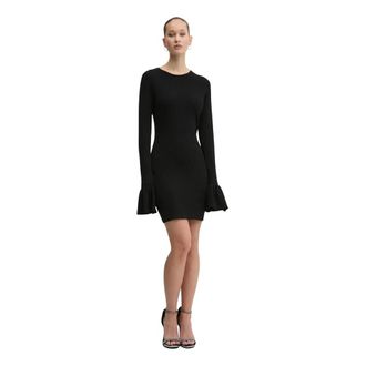 Rotate Maxi Kleedjes - Dames - Korte kleedjes - Zwart - XL - Kleedjes