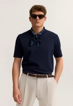 Bugatti Herren T-shirt met een elegante structuur